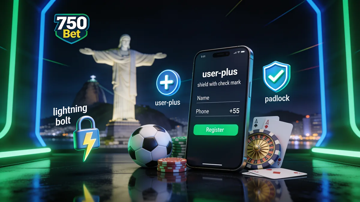 Como Se Cadastrar e Começar no 750 Bet — 750 bet no Brasil